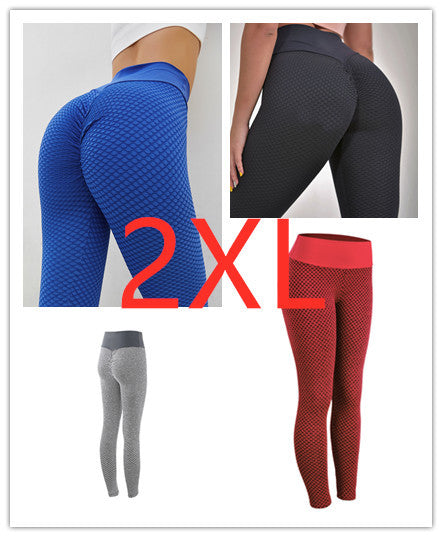 High-Waist Plaid Leggings – Women’s Seamless Yoga & Fitness Pants | Clestro