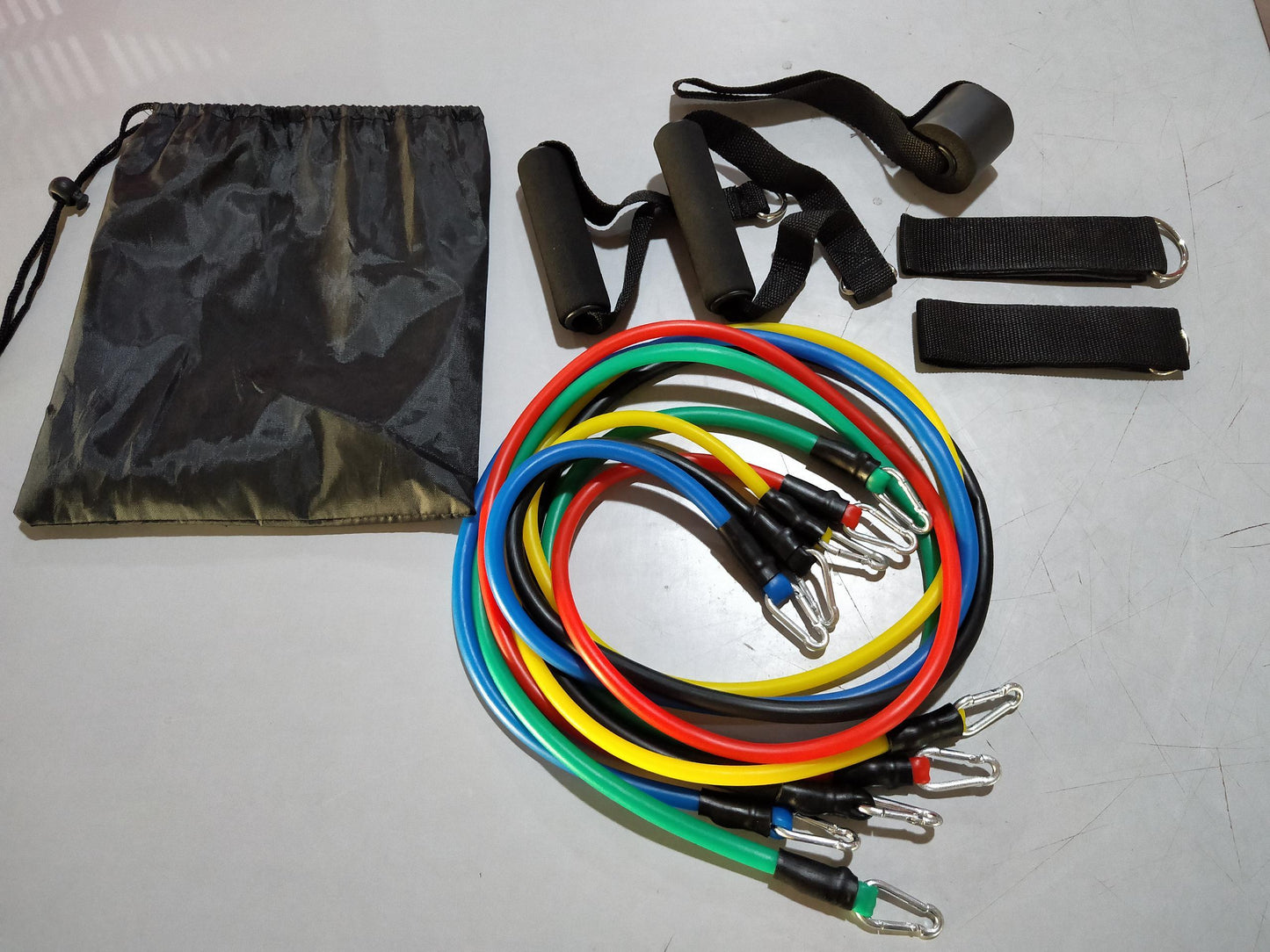 Fitness Rally Resistance Bands – Elastic Exercise Rope Set for Full-Body Workouts | Clestro