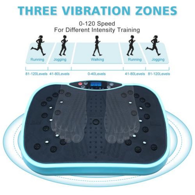 Vibrating Fitness Plate – Full Body Workout Platform for Home Weight Loss & Body Shaping | Clestro
