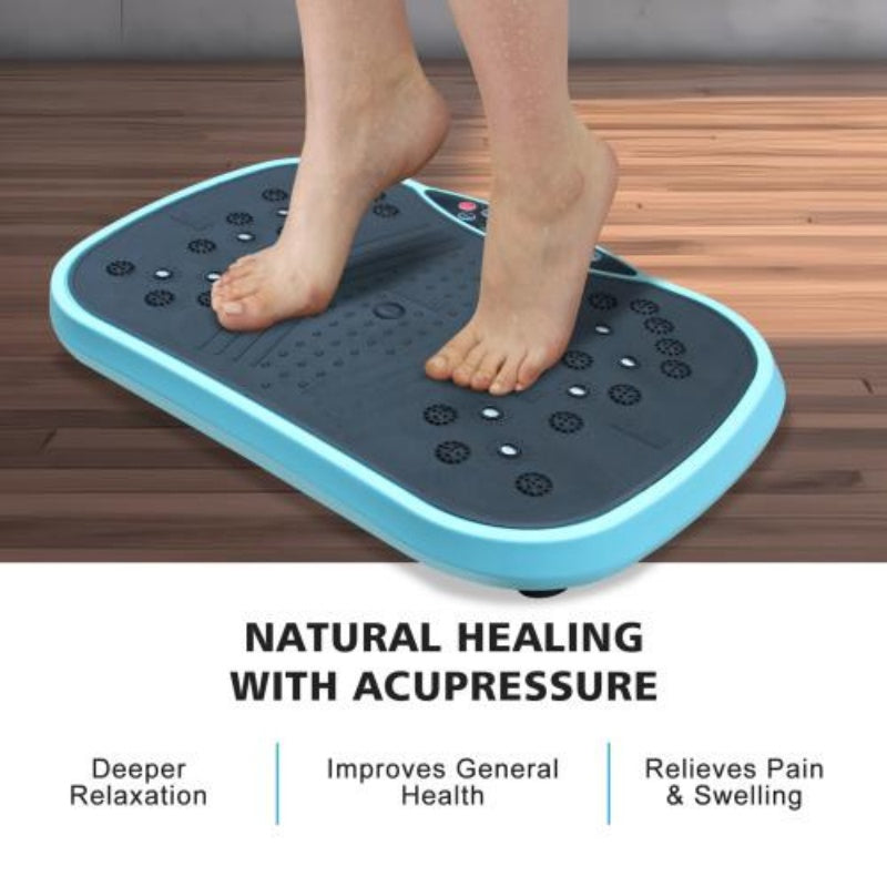 Vibrating Fitness Plate – Full Body Workout Platform for Home Weight Loss & Body Shaping | Clestro