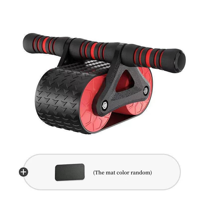 Double Wheel Ab Roller – Automatic Rebound Abdominal Exerciser for Home Gym & Fitness | Clestro