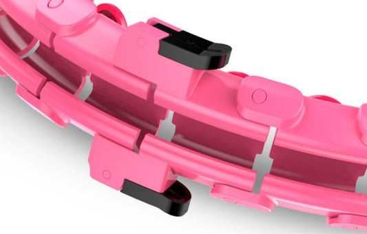 Adjustable Slimming Waist Hula Hoop – Weighted Fitness Massage Ring for Weight Loss | Clestro