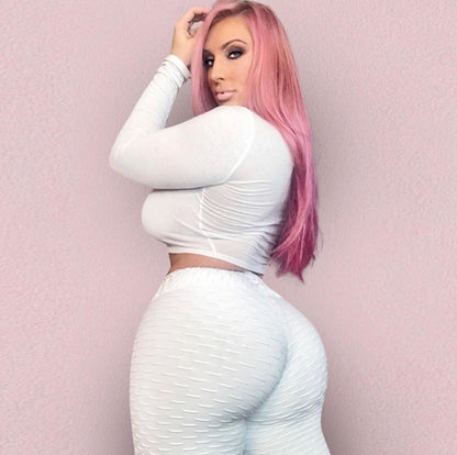 Booty-Enhancing Anti-Cellulite Scrunch Leggings (No Pockets) | Clestro