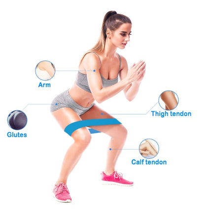 Resistance Bands for Women – Booty Lifting, Elastic Fitness & Yoga Bands  | Clestro