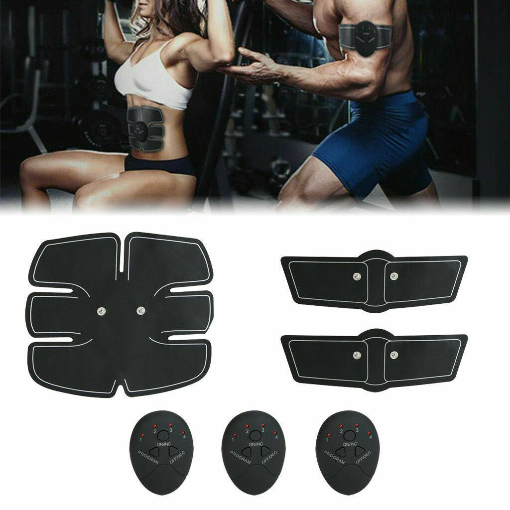Electric ABS Muscle Toner Belt – Fat Burner & Belly Shaper for Abdomen, Arms & Legs | Clestro