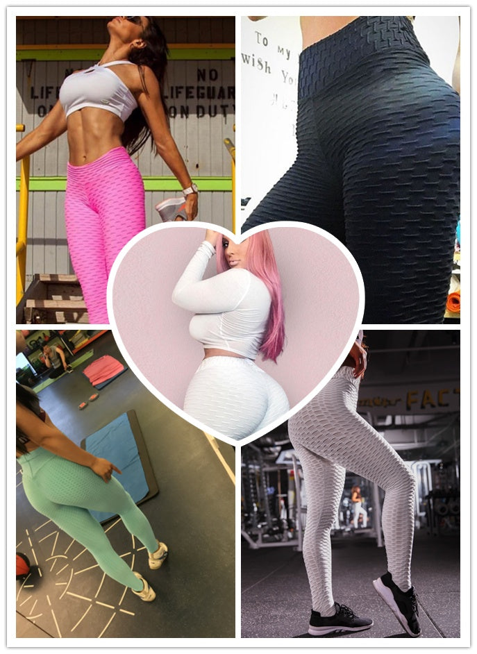 Booty-Enhancing Anti-Cellulite Scrunch Leggings (No Pockets) | Clestro