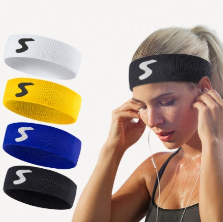 Fitness Cotton Headband – Sweat-Absorbing Sports Headband for Women & Men | Clestro
