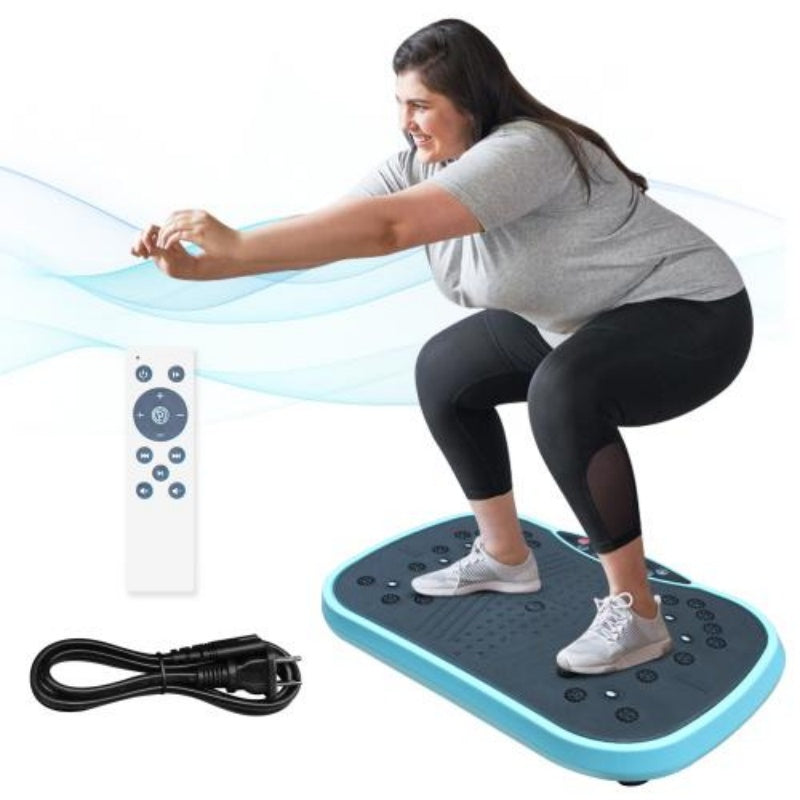 Vibrating Fitness Plate – Full Body Workout Platform for Home Weight Loss & Body Shaping | Clestro