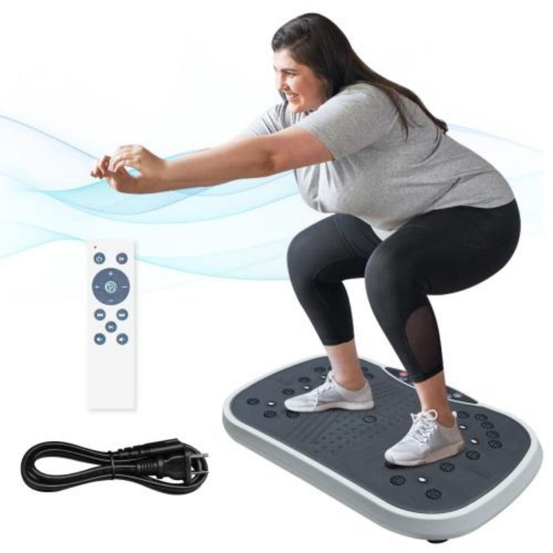 Vibrating Fitness Plate – Full Body Workout Platform for Home Weight Loss & Body Shaping | Clestro