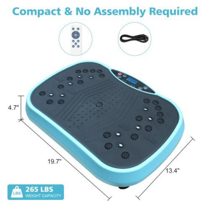 Vibrating Fitness Plate – Full Body Workout Platform for Home Weight Loss & Body Shaping | Clestro