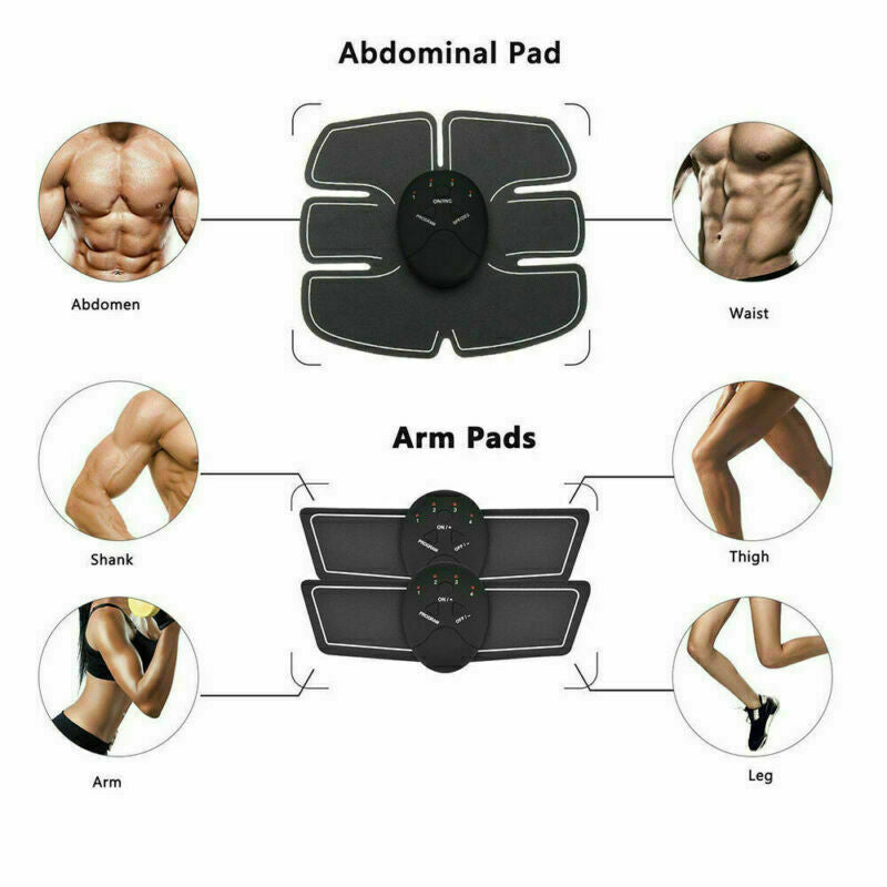 Electric ABS Muscle Toner Belt – Fat Burner & Belly Shaper for Abdomen, Arms & Legs | Clestro