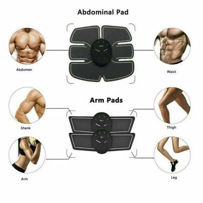 Electric ABS Muscle Toner Belt – Fat Burner & Belly Shaper for Abdomen, Arms & Legs | Clestro
